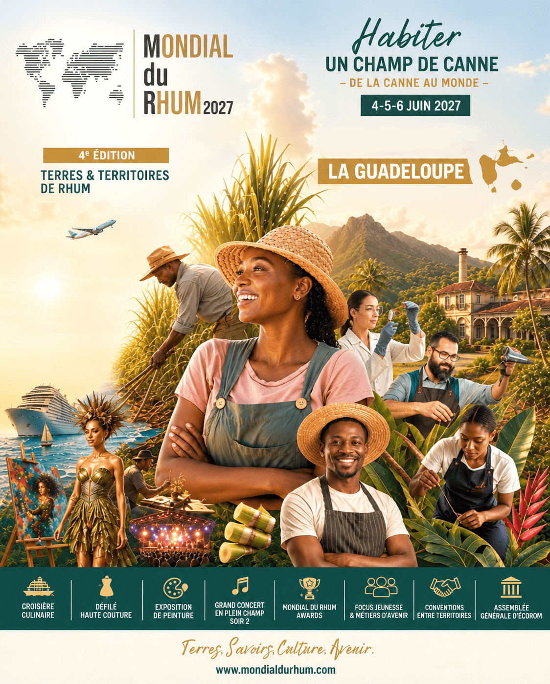 Affiche - Arbre Mondial du Rhum 2025