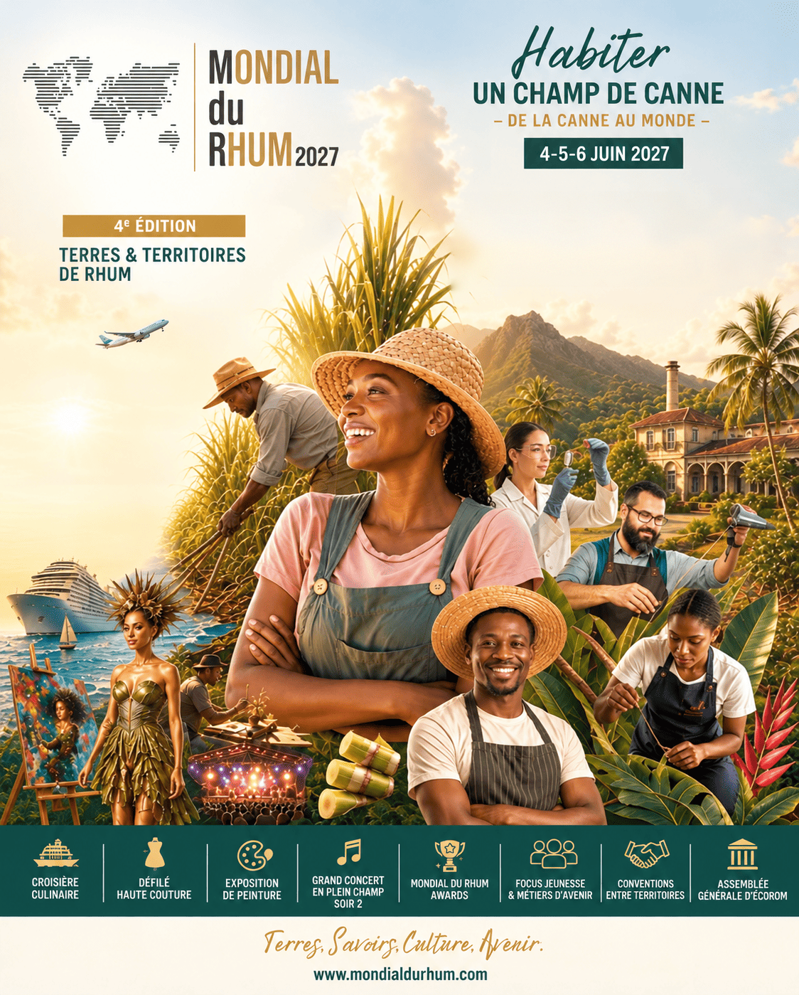 Affiche - Arbre Mondial du Rhum 2025