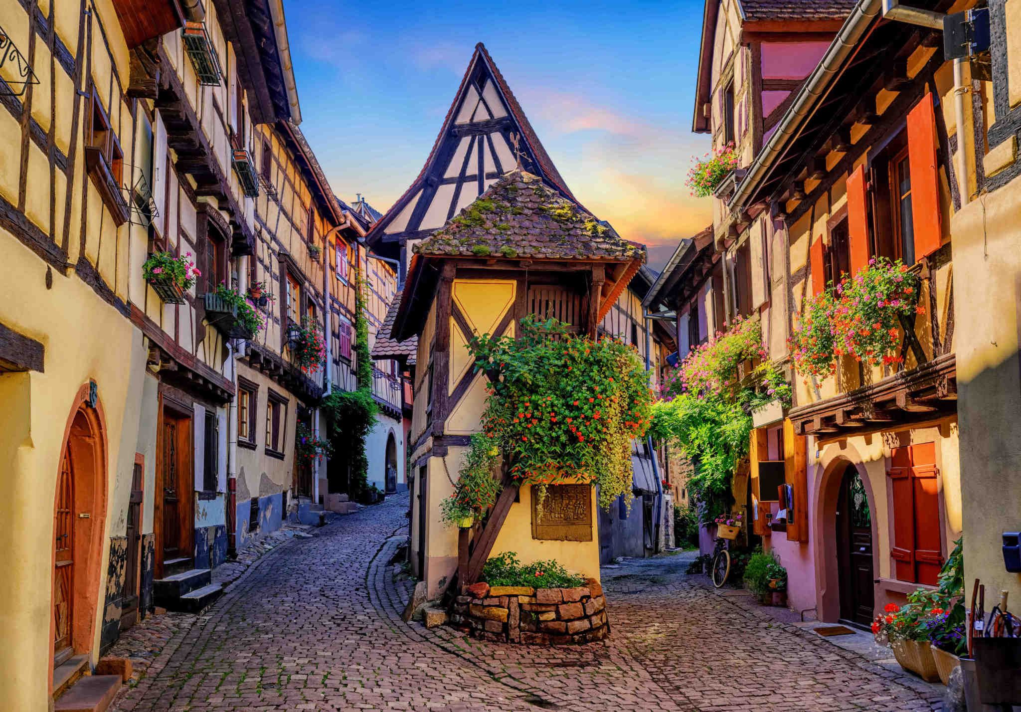 Village de la Route des Vins d'Alsace