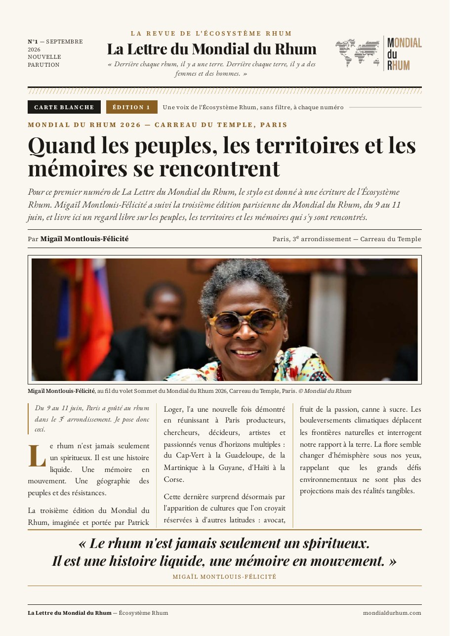 La Lettre du Mondial du Rhum N&deg;1
